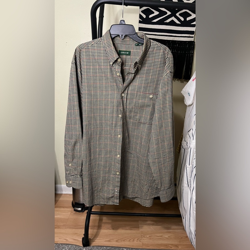 Men’s Orvis flannel